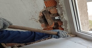 Демонтаж оконных откосов по выгодной цене от 525 руб. в грозном - Сварной-Грз